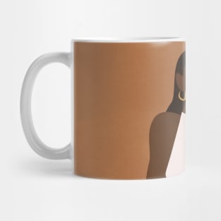 Minimalist Boho Woman Mug